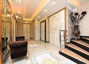   مناسبة للحصول على الجنسية - دوبلكس فاخرة - ضمن مجمع عائلي في منطقة اوبا / الانيا 