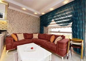   مناسبة للحصول على الجنسية - دوبلكس فاخرة - ضمن مجمع عائلي في منطقة اوبا / الانيا 