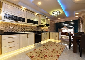   مناسبة للحصول على الجنسية - دوبلكس فاخرة - ضمن مجمع عائلي في منطقة اوبا / الانيا 