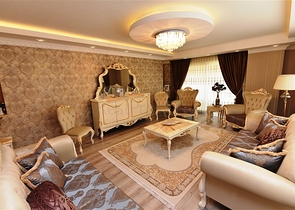   مناسبة للحصول على الجنسية - دوبلكس فاخرة - ضمن مجمع عائلي في منطقة اوبا / الانيا 