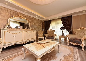   مناسبة للحصول على الجنسية - دوبلكس فاخرة - ضمن مجمع عائلي في منطقة اوبا / الانيا 