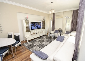 شقة بغرفتي نوم في مجمع في ليمان كونيالتي أنطاليا