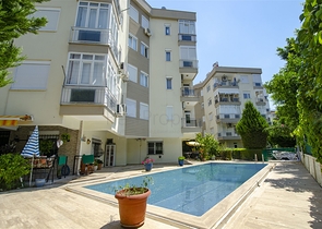 شقة بغرفتي نوم في مجمع في ليمان كونيالتي أنطاليا