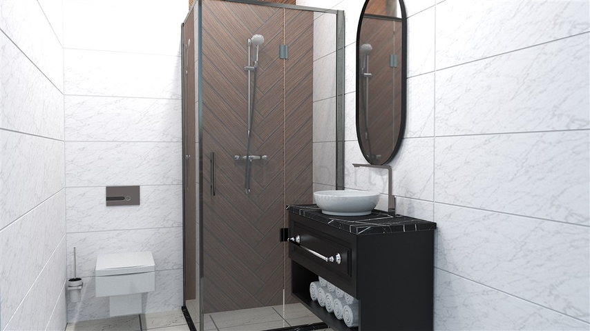 في المركز وعلى مسافة 100 متر من البحر -دوبلكس حديثة للبيع - مركز الانيا 