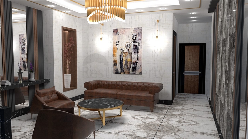 في المركز وعلى مسافة 100 متر من البحر -دوبلكس حديثة للبيع - مركز الانيا 