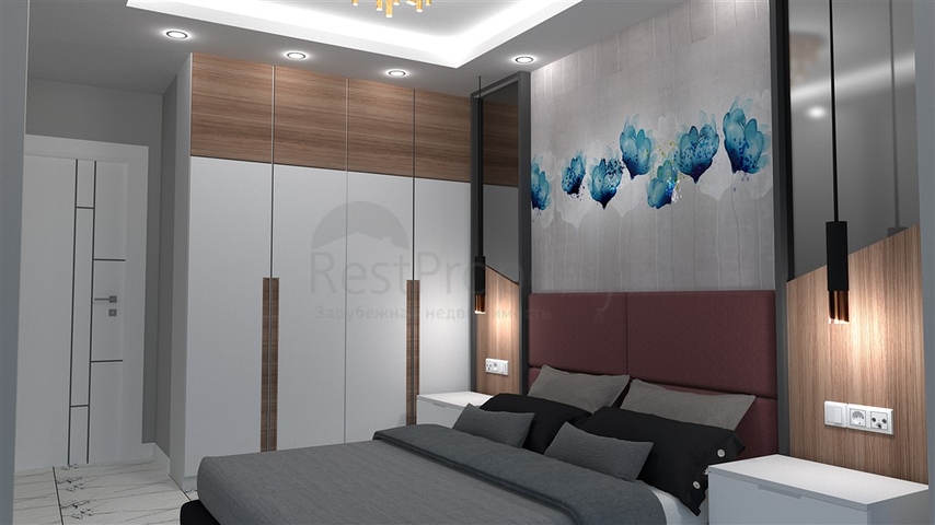 في المركز وعلى مسافة 100 متر من البحر -دوبلكس حديثة للبيع - مركز الانيا 