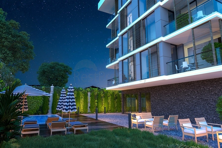 في المركز وعلى مسافة 100 متر من البحر -دوبلكس حديثة للبيع - مركز الانيا 