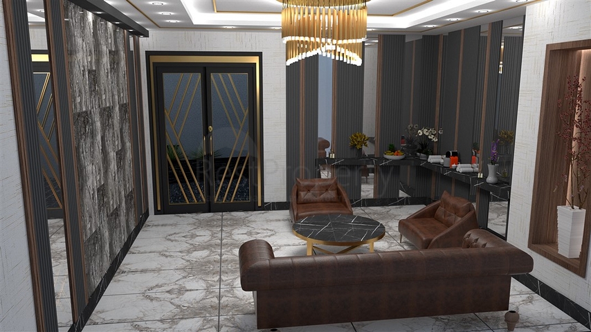 في المركز وعلى مسافة 100 متر من البحر -دوبلكس حديثة للبيع - مركز الانيا 