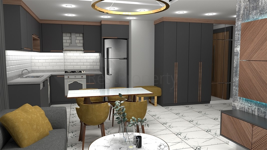 في المركز وعلى مسافة 100 متر من البحر -دوبلكس حديثة للبيع - مركز الانيا 