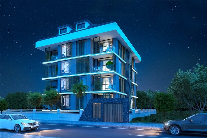 في المركز وعلى مسافة 100 متر من البحر -دوبلكس حديثة للبيع - مركز الانيا 