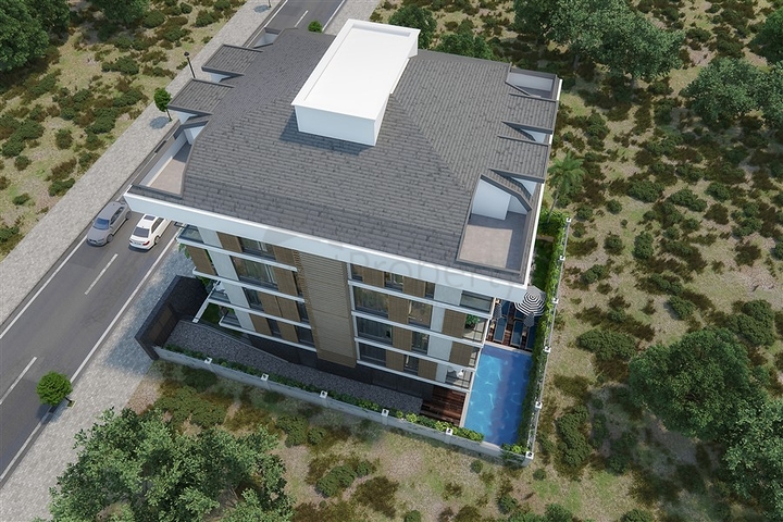 في المركز وعلى مسافة 100 متر من البحر -دوبلكس حديثة للبيع - مركز الانيا 