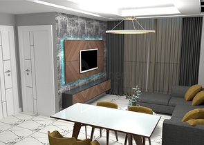 في المركز وعلى مسافة 100 متر من البحر -دوبلكس حديثة للبيع - مركز الانيا 