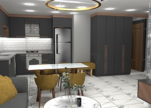 في المركز وعلى مسافة 100 متر من البحر -دوبلكس حديثة للبيع - مركز الانيا 