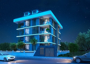 في المركز وعلى مسافة 100 متر من البحر -دوبلكس حديثة للبيع - مركز الانيا 