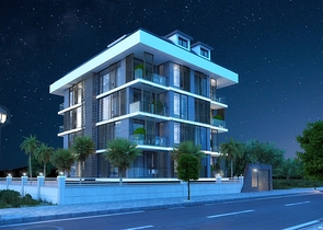 في المركز وعلى مسافة 100 متر من البحر -دوبلكس حديثة للبيع - مركز الانيا 