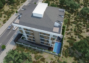 في المركز وعلى مسافة 100 متر من البحر -دوبلكس حديثة للبيع - مركز الانيا 