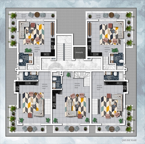 بالاقساط دون فوائد - مجمع سكني حديث قيد الانشاء في افسلار / الانيا 