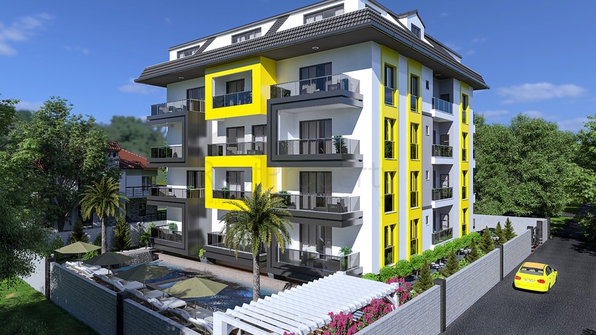 بالاقساط دون فوائد - مجمع سكني حديث قيد الانشاء في افسلار / الانيا 