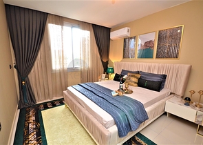 شقة عائلية ضمن مجمع فاخر قريب من البحر -في كاستل / الانيا 