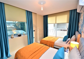 شقة عائلية ضمن مجمع فاخر قريب من البحر -في كاستل / الانيا 