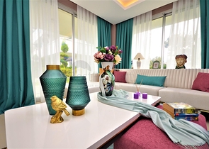 شقة عائلية ضمن مجمع فاخر قريب من البحر -في كاستل / الانيا 