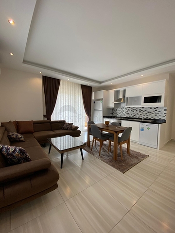 شقة جديدة مع الفرش - تصميم 1+2 غرفتين وصالة - مهموتلار/ الانيا 