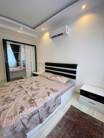 شقة جديدة مع الفرش - تصميم 1+2 غرفتين وصالة - مهموتلار/ الانيا 