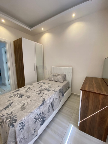 شقة جديدة مع الفرش - تصميم 1+2 غرفتين وصالة - مهموتلار/ الانيا 