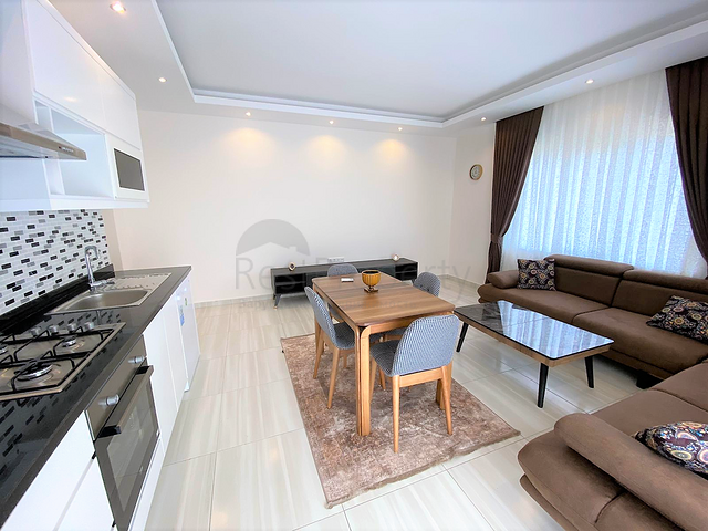 شقة جديدة مع الفرش - تصميم 1+2 غرفتين وصالة - مهموتلار/ الانيا 