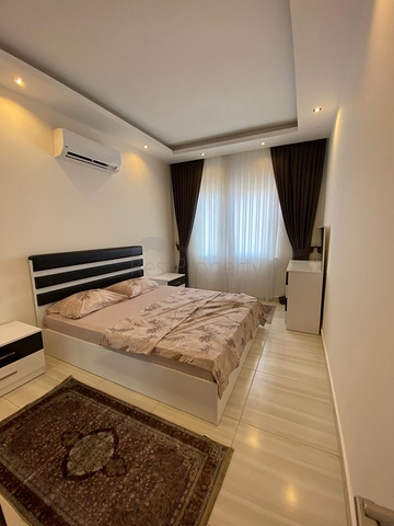 شقة جديدة مع الفرش - تصميم 1+2 غرفتين وصالة - مهموتلار/ الانيا 