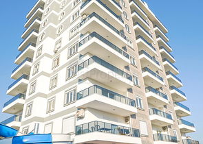 شقة جديدة مع الفرش - تصميم 1+2 غرفتين وصالة - مهموتلار/ الانيا 