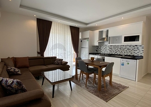 شقة جديدة مع الفرش - تصميم 1+2 غرفتين وصالة - مهموتلار/ الانيا 