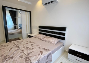 شقة جديدة مع الفرش - تصميم 1+2 غرفتين وصالة - مهموتلار/ الانيا 