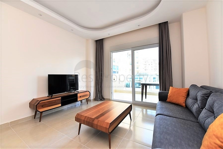 شقة مفروشة ضمن مجمع سكني حديث - تصميم 1+1 - في مهموتلار / الانيا 