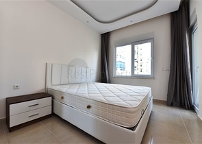 شقة مفروشة ضمن مجمع سكني حديث - تصميم 1+1 - في مهموتلار / الانيا 