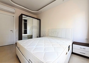 شقة مفروشة ضمن مجمع سكني حديث - تصميم 1+1 - في مهموتلار / الانيا 