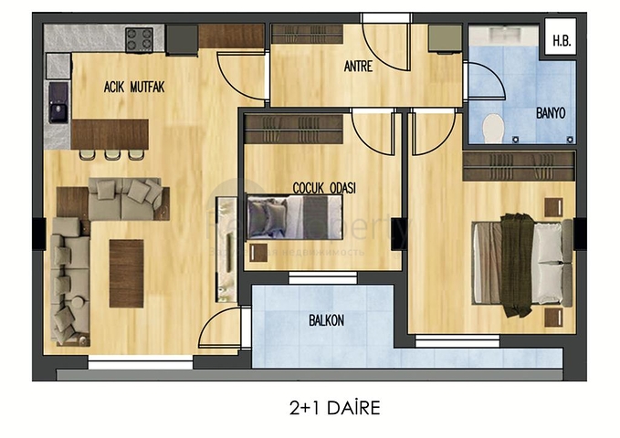 مشروع استثماري مخطط فندق في أنطاليا