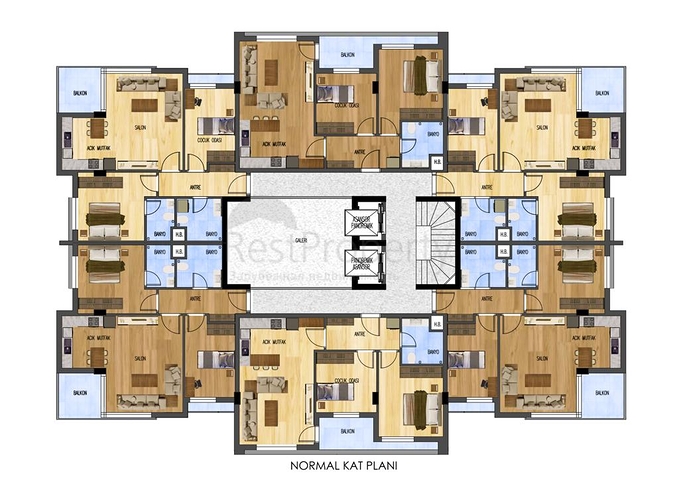 مشروع استثماري مخطط فندق في أنطاليا