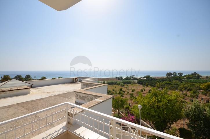 فيلا باطلالة بحرية - طابقين - مفروشة -بسعر مناسب / ديمرتاش / الانيا
