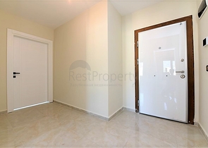 اول صف على البحر - شقة غرفتين وصالة طابق مرتفع -- مهموتلار / الانيا 