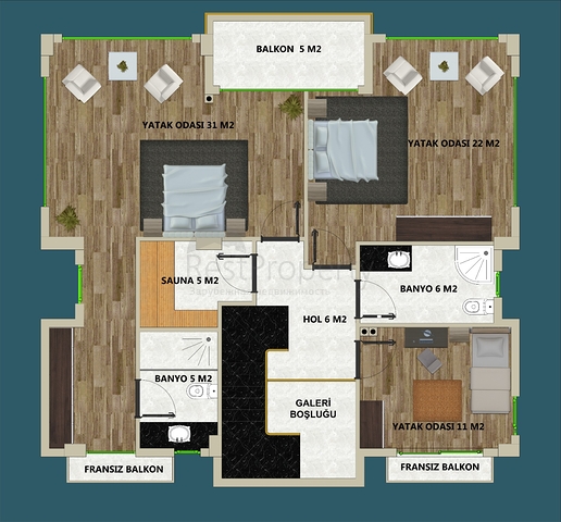 فلل في منطقة بيليك