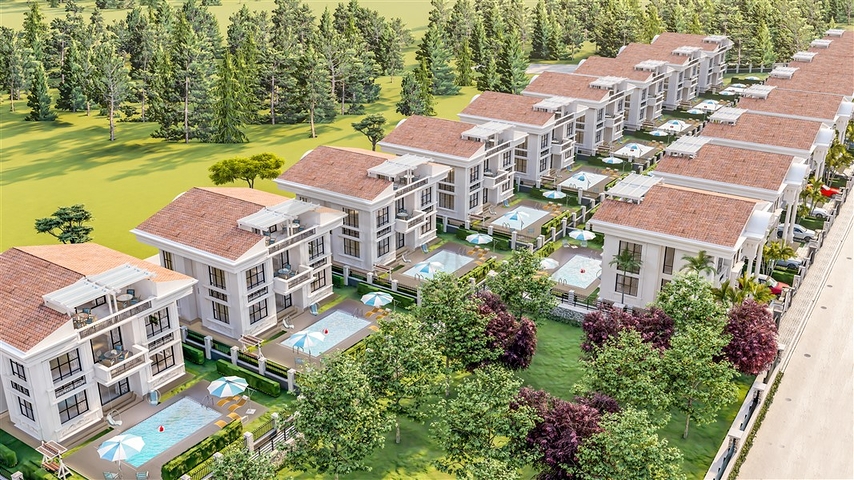 فلل في منطقة بيليك