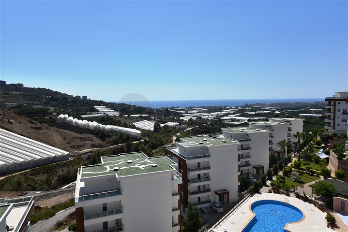 اطلالة بحر -دوبلكس مفروشة تصميم 3 غرف وصالة - مجمع فاخر -كارجي جاك / الانيا 