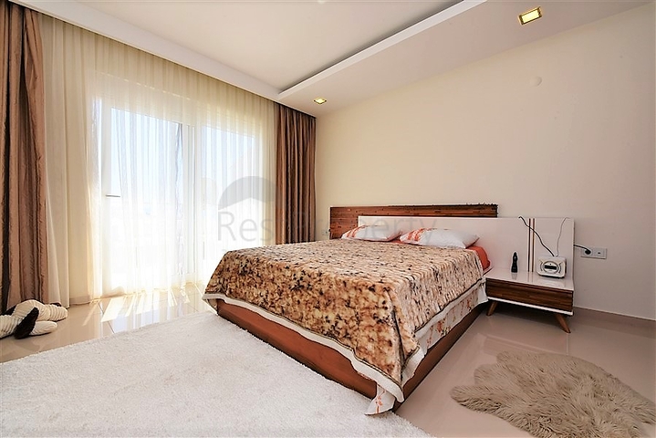 اطلالة بحر -دوبلكس مفروشة تصميم 3 غرف وصالة - مجمع فاخر -كارجي جاك / الانيا 