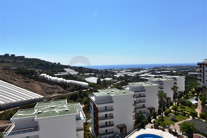 اطلالة بحر -دوبلكس مفروشة تصميم 3 غرف وصالة - مجمع فاخر -كارجي جاك / الانيا 