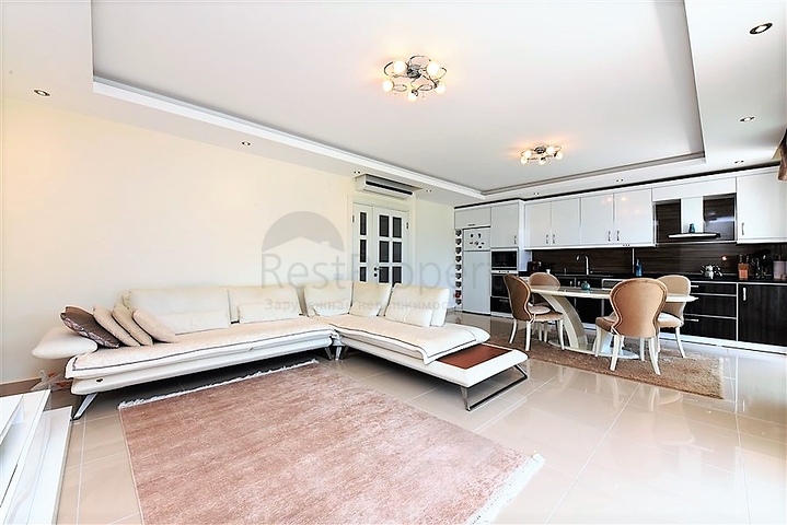 اطلالة بحر -دوبلكس مفروشة تصميم 3 غرف وصالة - مجمع فاخر -كارجي جاك / الانيا 