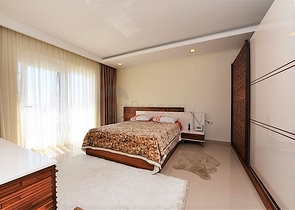 اطلالة بحر -دوبلكس مفروشة تصميم 3 غرف وصالة - مجمع فاخر -كارجي جاك / الانيا 