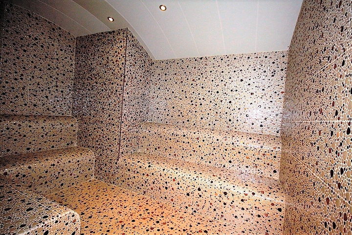 اطلالة بحر - شقة مفروشة ضمن مجمع حديث - تصميم 1+1 في مهموتلار /الانيا 