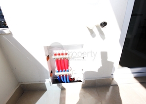 اطلالة بحر - شقة مفروشة ضمن مجمع حديث - تصميم 1+1 في مهموتلار /الانيا 