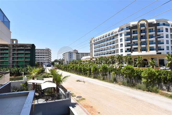 شقة غرفتين وصالة - ضمن مجمع حديث - قريبة من البحر - في كارجي جاك / الانيا 